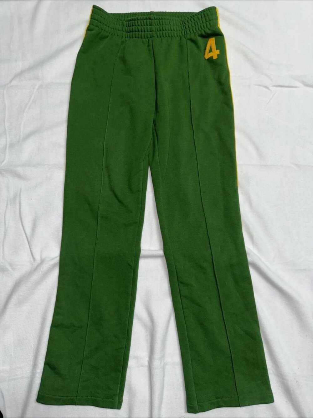 Nike Vintage Track Pants 80s Mens S Green Streetwear